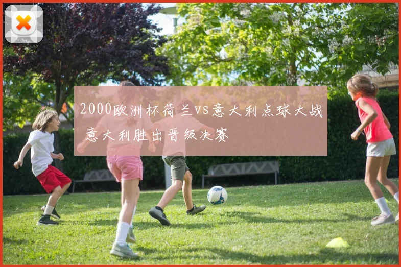 2000欧洲杯荷兰vs意大利点球大战 意大利胜出晋级决赛