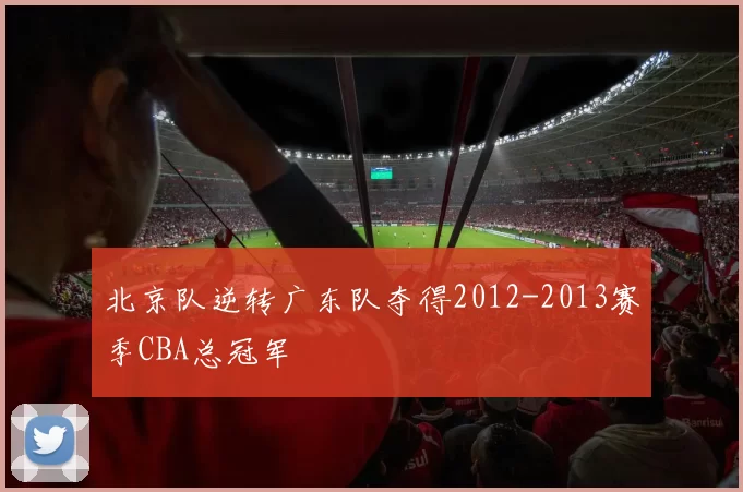 北京队逆转广东队夺得2012-2013赛季CBA总冠军